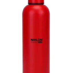 Nirlon Trendy Red Stainless Steel Double Wall Vacuum Insulated Flask (500ml)-46