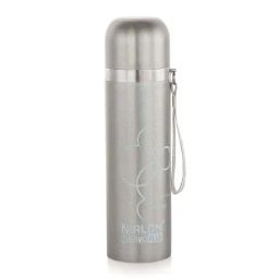 Nirlon Grace Silver Stainless Steel Double Wall Vacuum Flask (500ml)-24