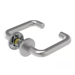 AIDO Hollow Lever Handle With Round Roses and Escutcheons, XL-C 2001 - D1-image-123