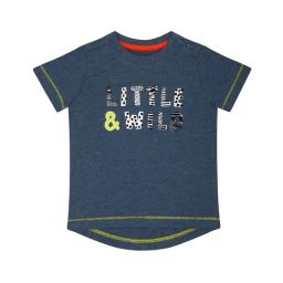 Mothercare Kids Blue Printed T-Shirt-image-65