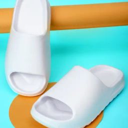 Pampy Angel Men's White Slides-31