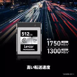 Lexar Professional CFexpress Type B Memory Card 512 GB Upto 1750 Mbps Read & 1300 Mbps Write Speed, SILVER image 3