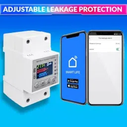 amiciSmart WiFi Energy Meter DIN Rail Mount with Over/Under Voltage Overload, Leakage Protection & SmartLife App Compatibility, 1xWIFI-MUL-PRO image 5