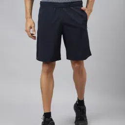 ALCIS Navy Anti-Static Slim Fit Training Shorts-image-37