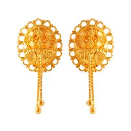 P.C. Chandra Jewellers 22 kt Gold Earrings-picture-4
