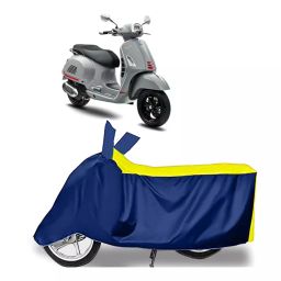 Auto Pearl Two Wheeler Cover for Vespa GTS Super 300 - Yellow, Blue-image-69