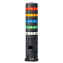 IDEC LD6A Type LED Laminated Indicator Direct Mounting with 60 mm Outer Dia, LD6A-5DQB-RYSGW-picture-1