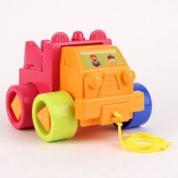 Giggles Free Wheel Tow Truck- Multicolor-49