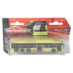 Majorette Man City Bus Die Cast Free Wheel Model Toy Vehicle -Green-6
