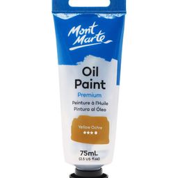 Mont Marte Oil Paint 75ml - Yellow Ochre-20