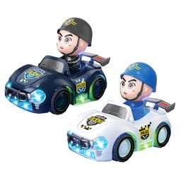 NEGOCIO High Quality Electric Universal Rotation Police Toy Vehicle,Battery Operated Police Car with Flashing Light Music And Spray- PACK OF 1- COLOR MAY VARY-image-35