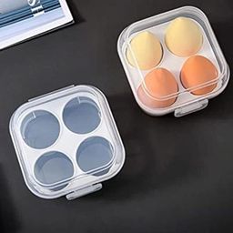 Omidazzle Set Of 4 Ultra Soft Makeup Beauty Blender Sponge With Egg Case-41