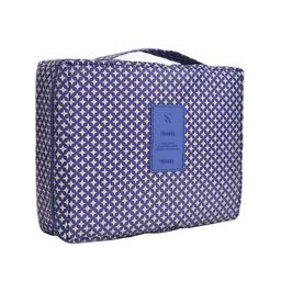 SWISS HORN Navy Blue Printed Multi-Utility Organisers-20