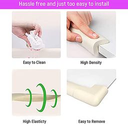 Safe-O-Kid 5 Meter Edge Guard Strip - White image 3