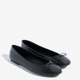 LUNA BLU by Westside Black Bow-Detailed Ballerina-image-15