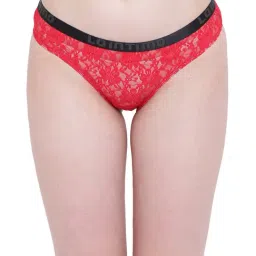 La Intimo Red Lace Bikini Panty-picture-27