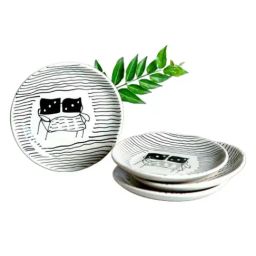 Colaba Hand Painted Ceramic Tapas Plate - Set Of 2-image-42