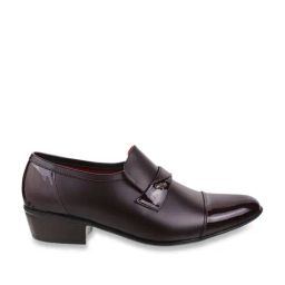 Mochi Men's Brown Formal Loafers-image-30