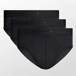 RARE RABBIT Pack Of 3 Near Primary Cotton Basic Briefs NEAR PRIMARY BLACK-image-39