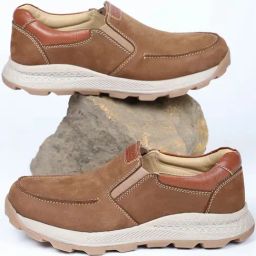 Atesber by Inc.5 Men's Chikoo Casual Loafers-image-55