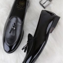 Privo by Inc.5 Men's Black Formal Mocassins-image-83