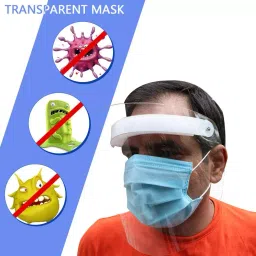 Allextreme 800 Micron  Face Shield with Adjustable Elastic Strap EX5147 image 4