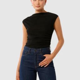 Forever New Black Fitted Top-picture-13
