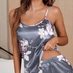 XPIOX Printed Shoulder Strap Neck Night Suit-picture-55