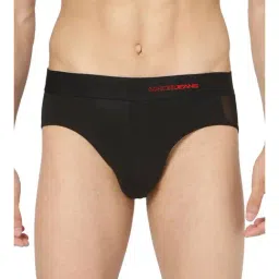 UnderJeans by Spykar Black Briefs-46