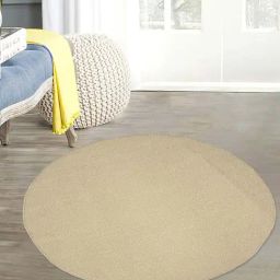 Saral Home Beige Polypropylene 980 GSM Bath Mat - Set of 1-image-18