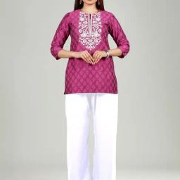 Cotton Culture Purple Kurta-picture-47