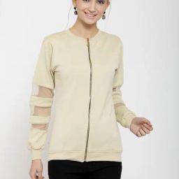 Belle Fille Beige Full Sleeves Sweatshirt-picture-29