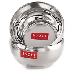 HAZEL Silver Stainless Steel Bowl for Dessert - Set of 2 (150ml)-image-84