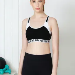 Van Heusen Black Cotton Sports Bra-picture-30