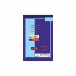 Hans 58 GSM- 80 sheets Writing Pad no 33-38