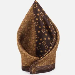 Peter England Brown Printed Pocket Square-picture-19