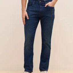 Iconic Blue Skinny Fit Solid Jeans-image-92