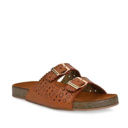 Rocia by Regal Women's Tan Casual Sandals-image-50
