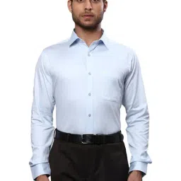 Raymond Blue Slim Fit Shirt-picture-13