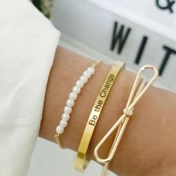 Joker & Witch Aria Gold Bracelet - Set of 3-image-21