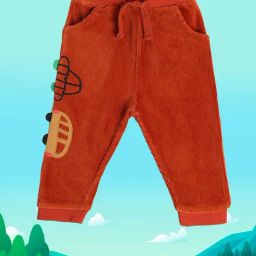 MINIKLUB Kids Brown Applique Joggers-image-16