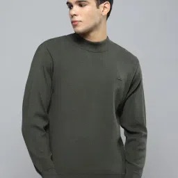 Cloak & Decker by Monte Carlo Olive Regular Fit Pullover-picture-18