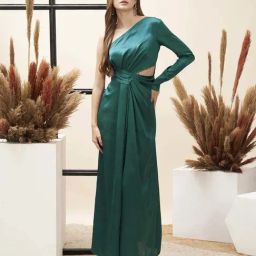 MISH Green Maxi Dress-image-48