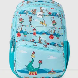 Wildcraft Turquoise Champ Wiki 4 Printed Medium Backpack-picture-35