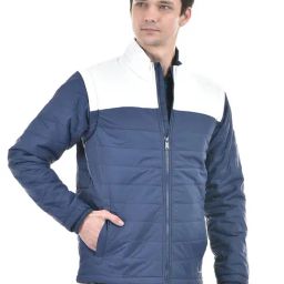 Numero Uno Multicolored Regular Fit Colour Block Quilted Jacket image 4