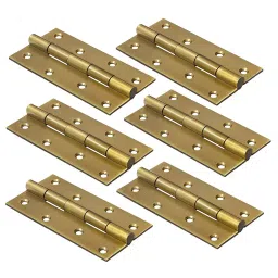 DiSS Premium Stainless Steel Door Butt Hinges Slow Movement Hinges 4x14 24 Pcs, Antique-image-25