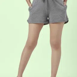 Ajile by Pantaloons Grey Cotton Shorts-image-60
