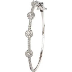 The Real Effect London 800 Silver Bangle for Women-24