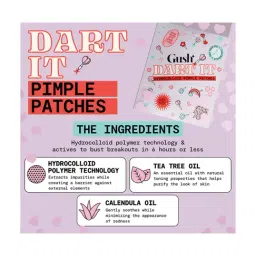 Gush Keep Dartin' It Hydrocolloid Pimple Patches Combo - Pack of 3 image 3