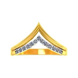 P.C Chandra Jewellers 18k Yellow Gold & Diamond Ring-image-35